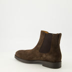 Imagen de las botas Chelsea de Tod's para hombre - Temporada Otoño-Invierno 2025 - Vista tres cuartos posterior derecha