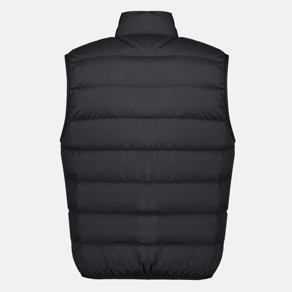 Vestes Chaleco Acolchado Sin Mangas Contrin Negro Moncler Noir Homme