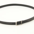Ceintures Cintura Slim Cassandre Nera Saint Laurent Noir Femme