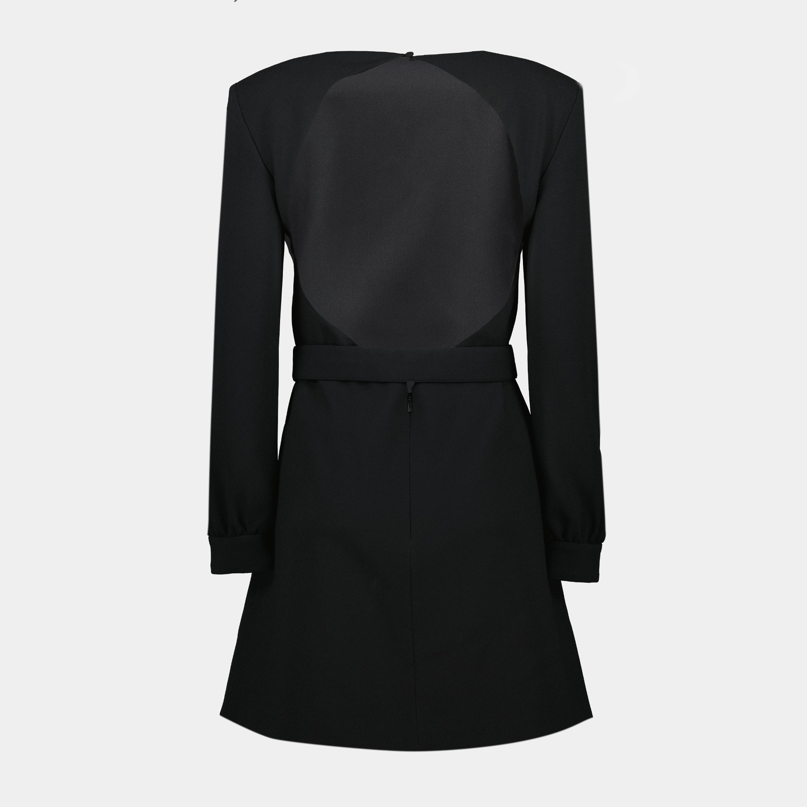 Saint Laurent Backless Dress