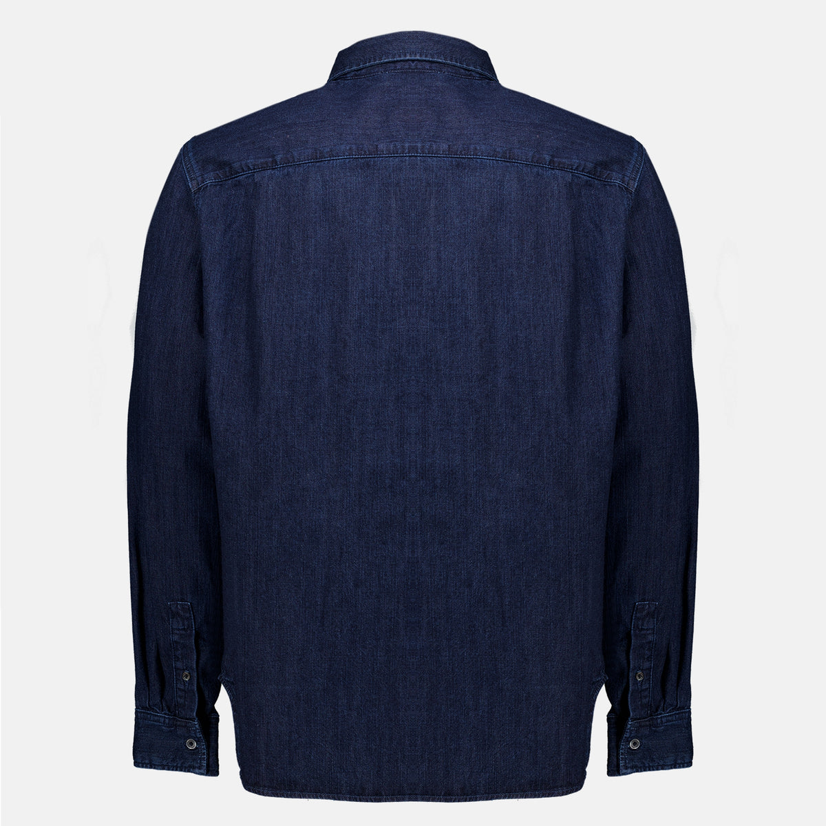 Chemises Chemise en denim bleu Maison Kitsune Bleu foncé Homme