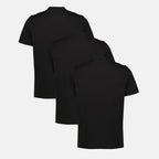 Imagen del artículo Lote de tres camisetas negras de la marca Moncler para Hombre - Temporada Primavera-Verano 2026 - Vista Trasera