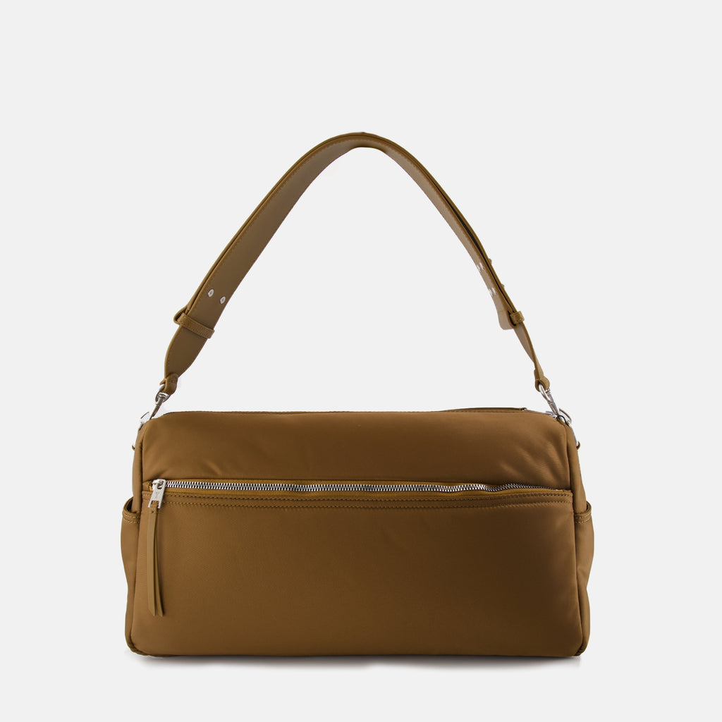 Sports and Travel Bags Marcel Nylon Bag Ami PARIS Brown Unisex