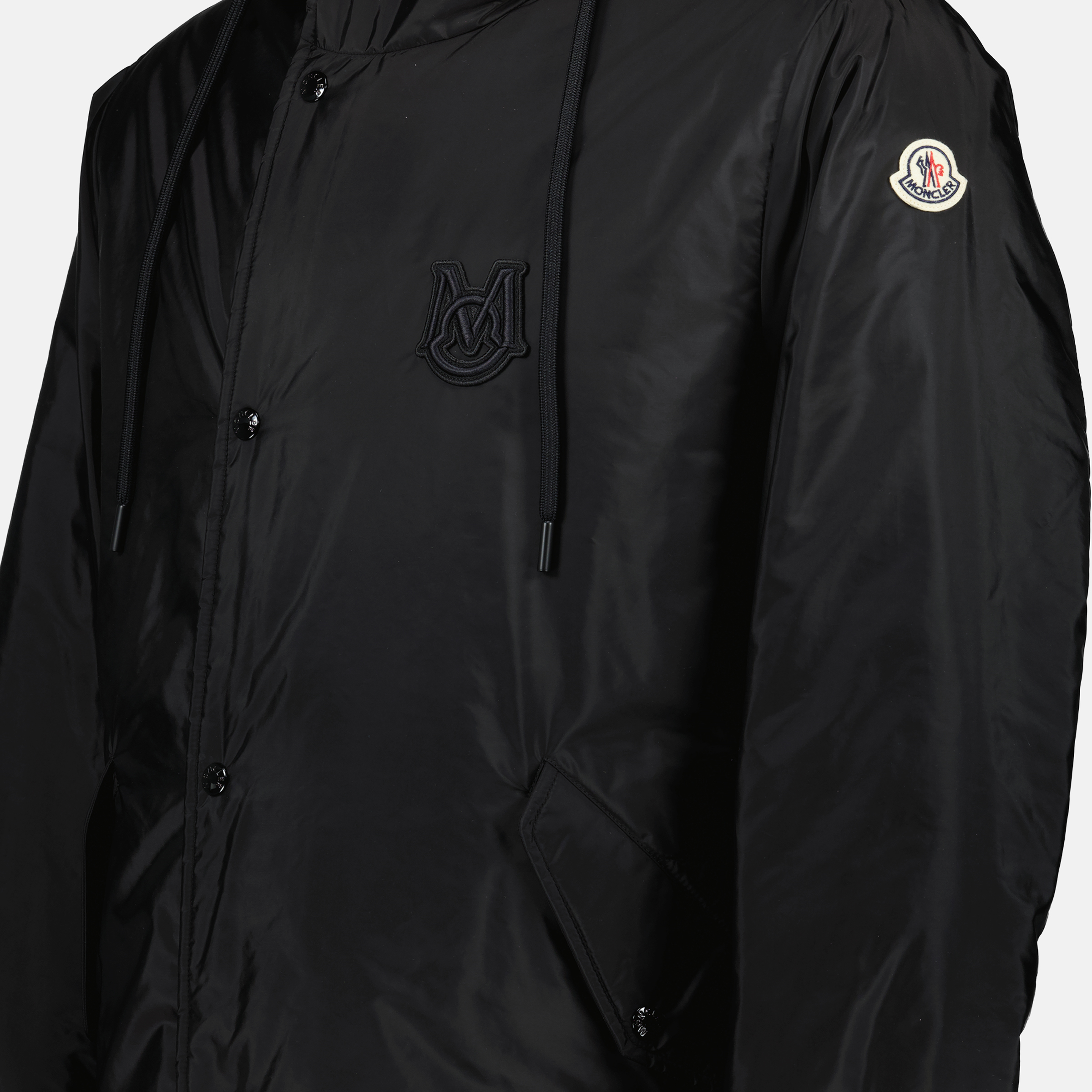 Manteaux Doudoune réversible Vernant Moncler Noir Homme