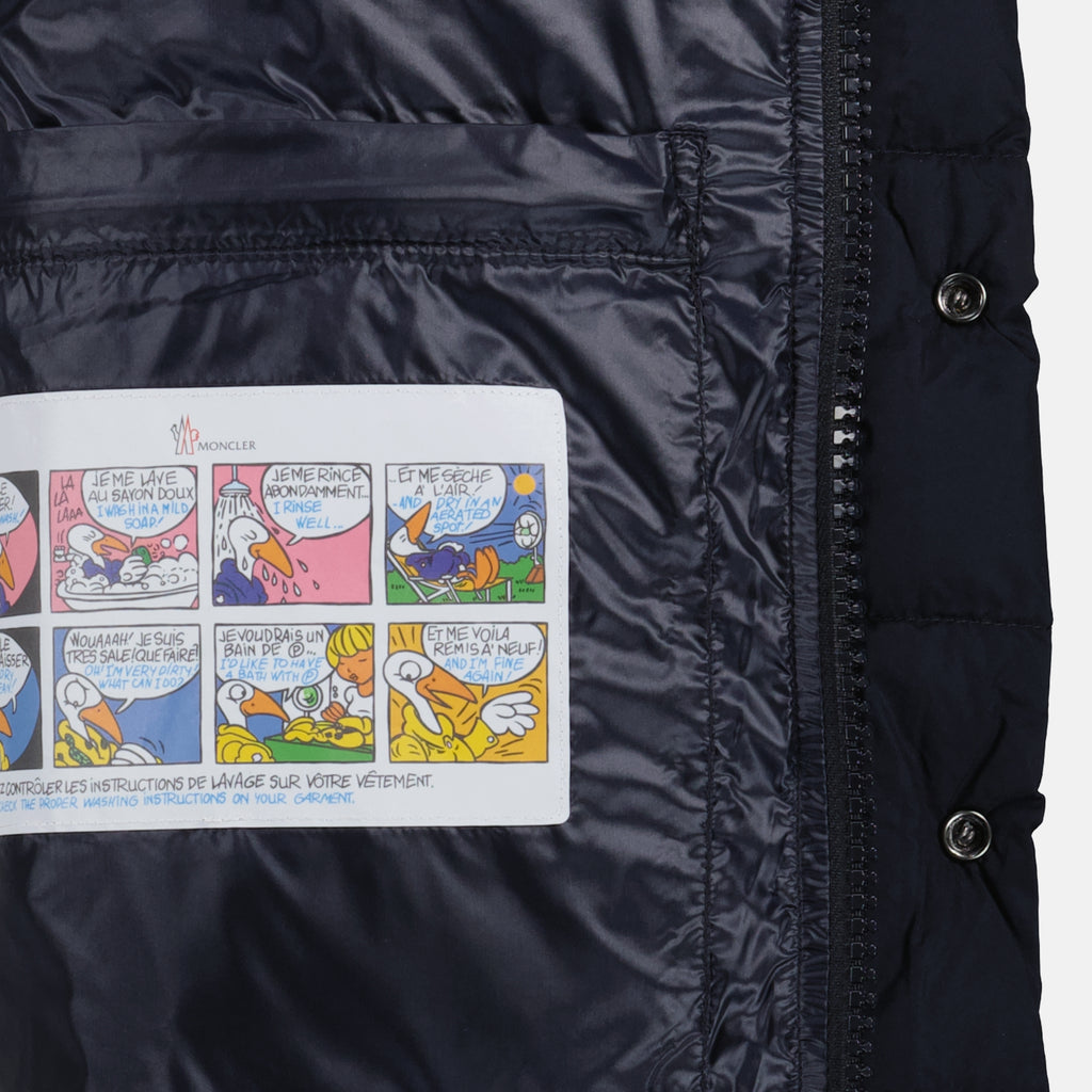Vestes Tibb Ärmellose Daunenjacke Navy Blau Moncler Bleu foncé Homme