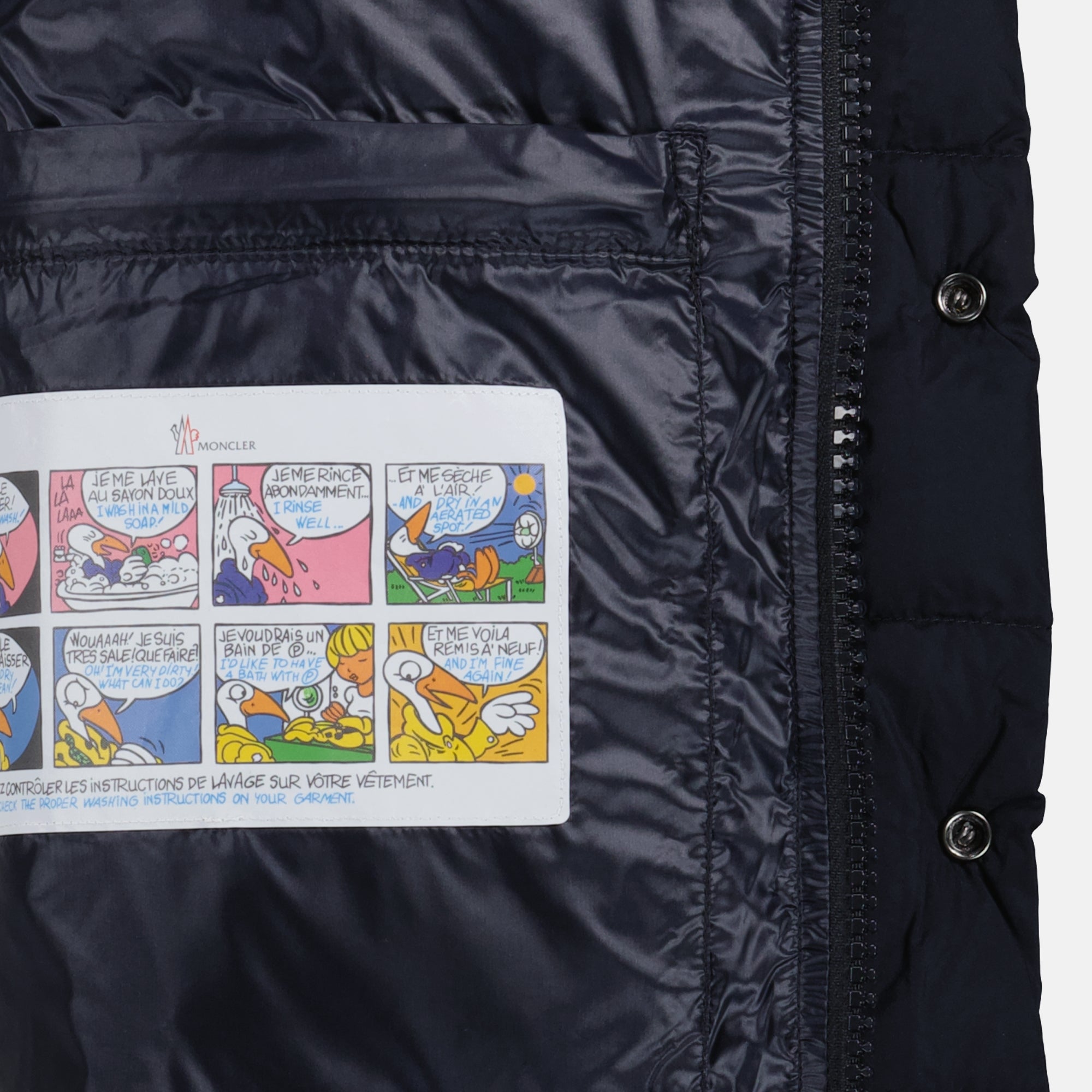 Vestes Tibb Sleeveless Down Jacket Navy Blue Moncler Bleu foncé Homme