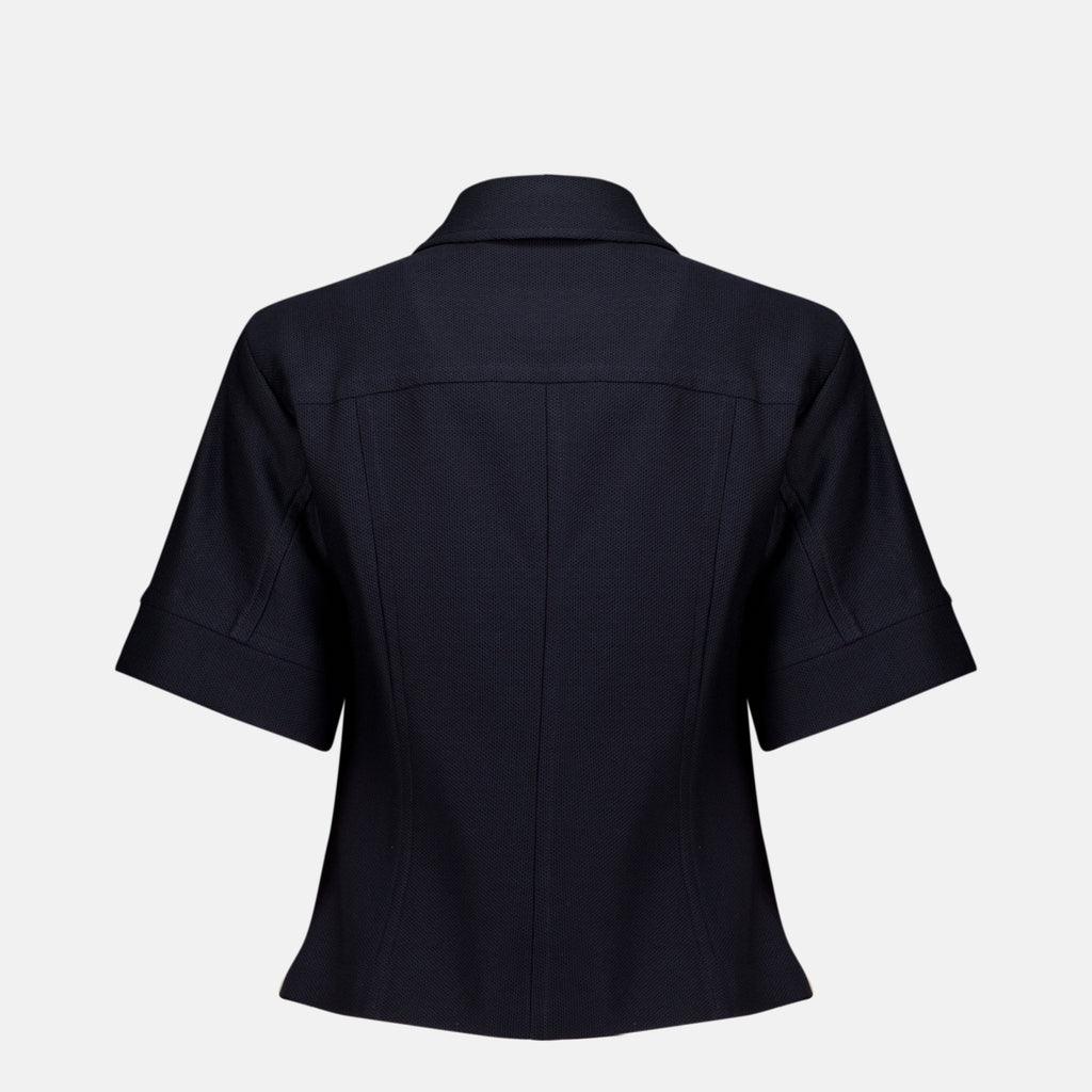 Vestes Veste en coton bleu marine Max Mara Bleu foncé Femme