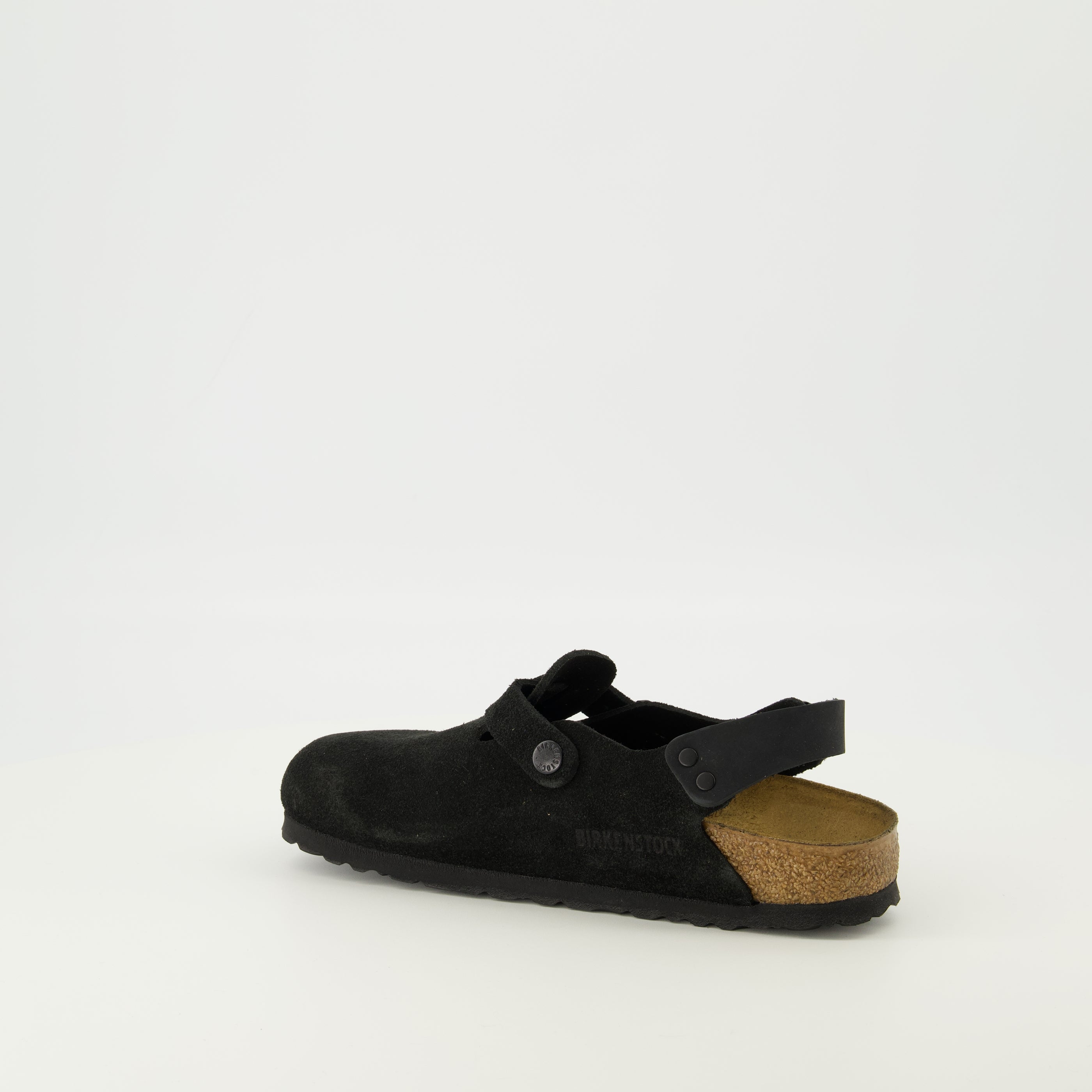 Chaussures ouvertes Tokio Mules en Ante Negro Birkenstock Noir Unisexe