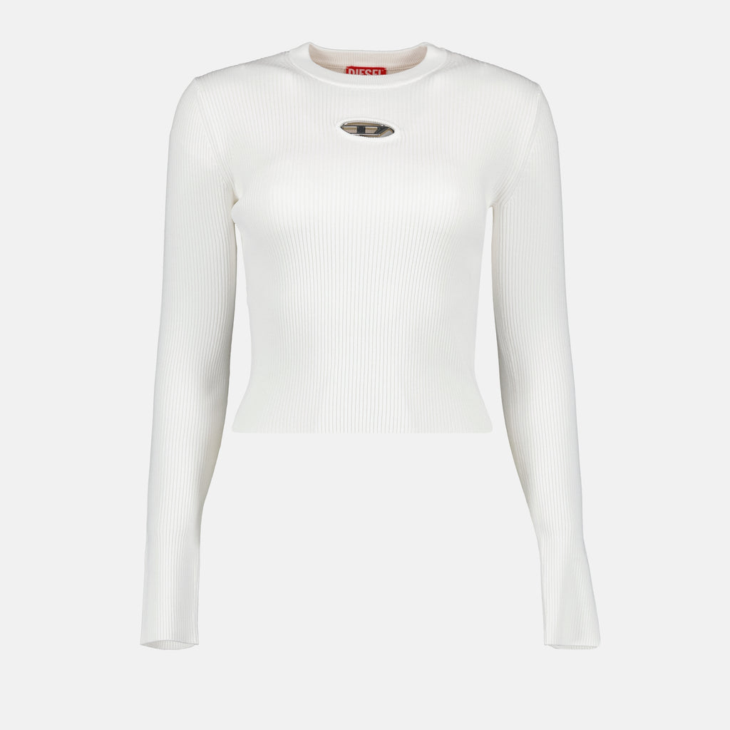 Maille Tricot M-Valari Diesel Blanc Femme