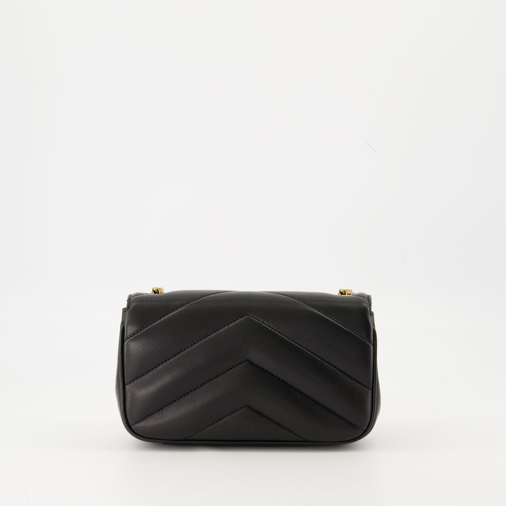 Image de l'article Sac Loulou mini de la marque Saint Laurent pour Femme - Saison Automne-Hiver 2025 - Vue de Dos