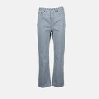 Pantaloni Pantaloni in Denim Fendi Grigio Femme