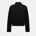 Jackets Veste en jean FF Fendi Black Femme