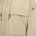 Abrigos Parka Sauvan Moncler Beige Femme