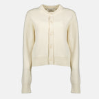 Imagem do cardigan AMI de coração da marca Ami PARIS para Mulher - Temporada Outono-Inverno 2025 - Vista Frontal