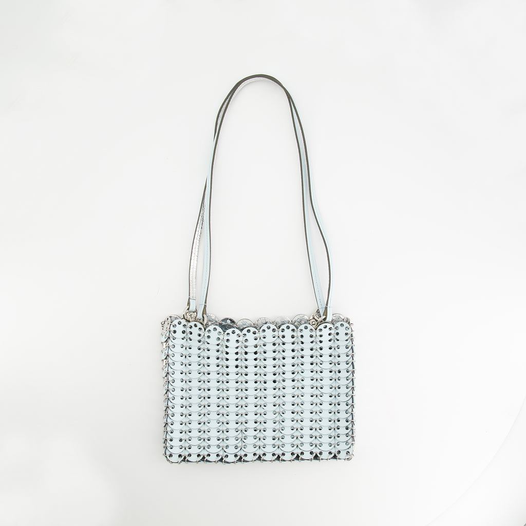 Borse a tracolla 1969 Flip Bag Rabanne Blu Femme