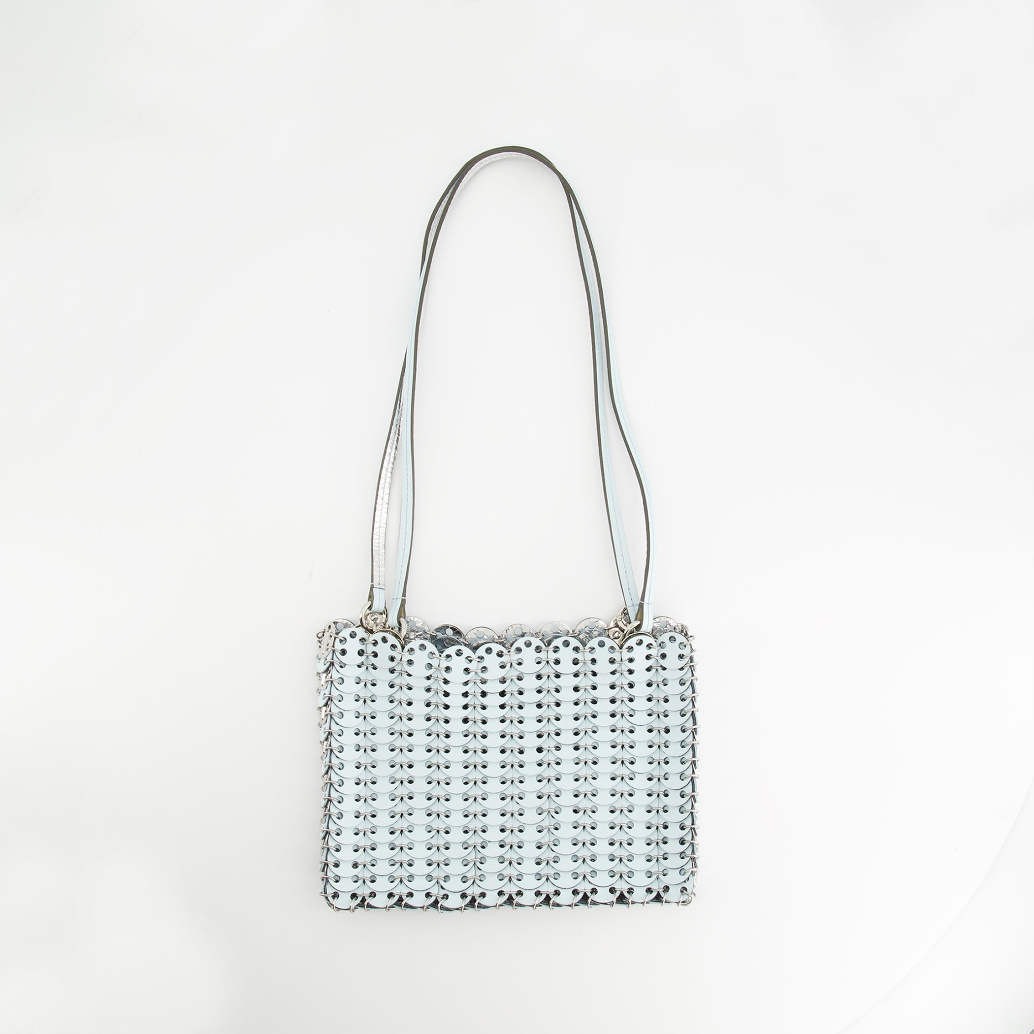 Sacs bandoulière Sac 1969 Flip Rabanne Bleu Femme