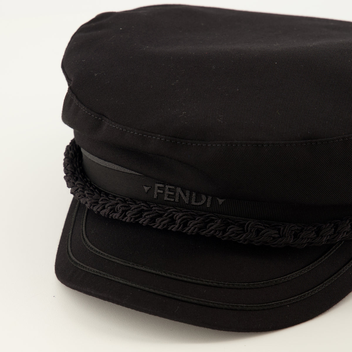 Chapeaux, casquettes et bonnets Gorra Marinera Negra Fendi Noir Femme