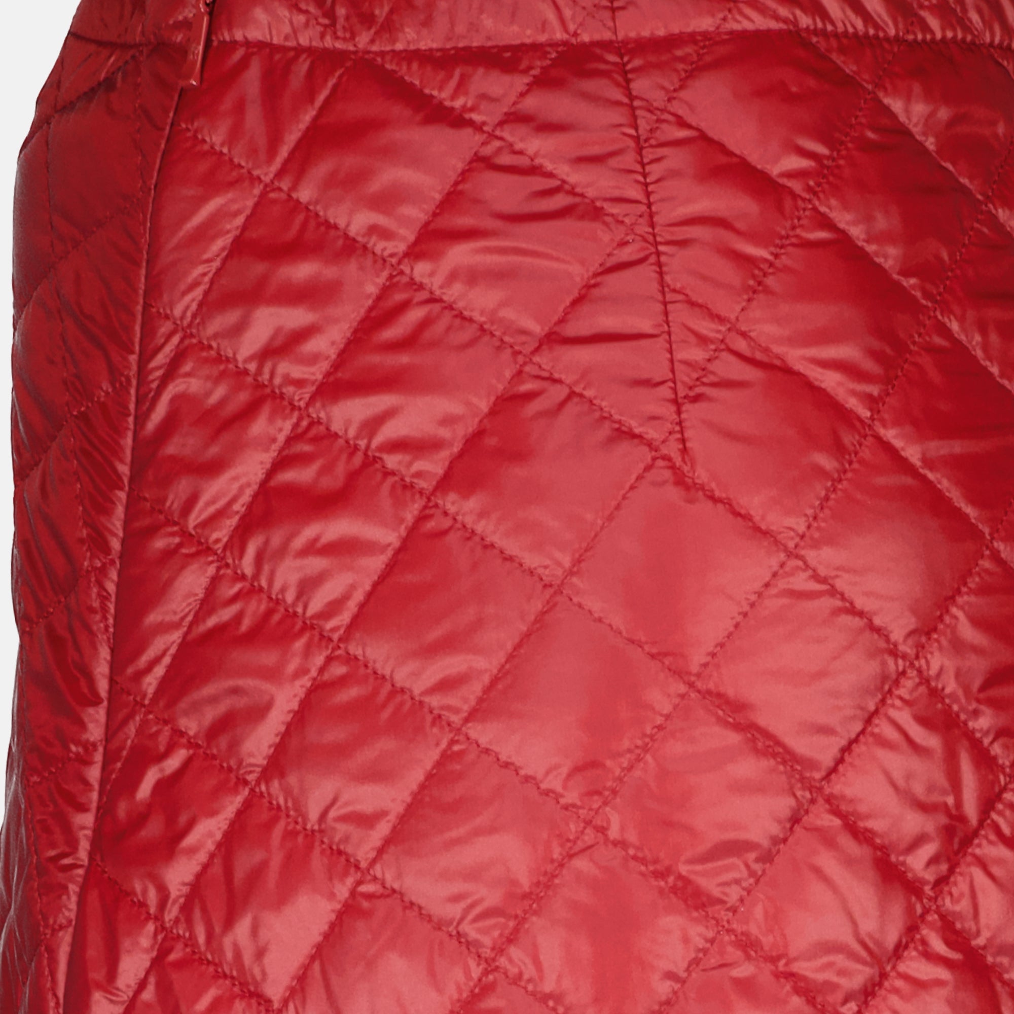 Jupes Gonna Mini Imbottita Moncler Rouge Femme