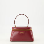 Imagen del bolso Vanity Antigona de cuero burdeos de Givenchy para mujer - Temporada Primavera-Verano 2026 - Vista Frontal