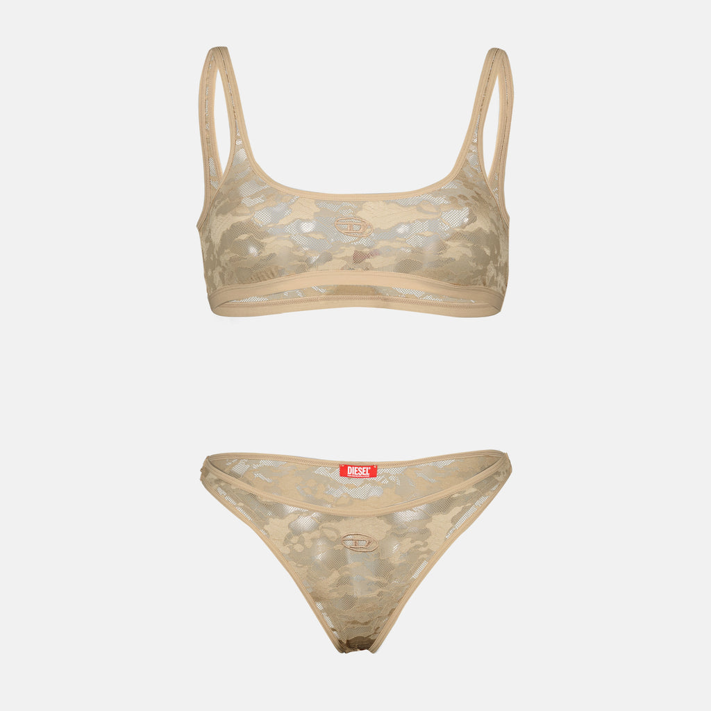 Sous-vêtements et homewear Brassière Kelsi en dentelle Diesel Beige Femme