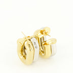 Image de l'article Boucles d'oreilles XL Link bicolore de la marque Rabanne pour Femme - Saison Printemps-Été 2026 - Vue détaillée_2