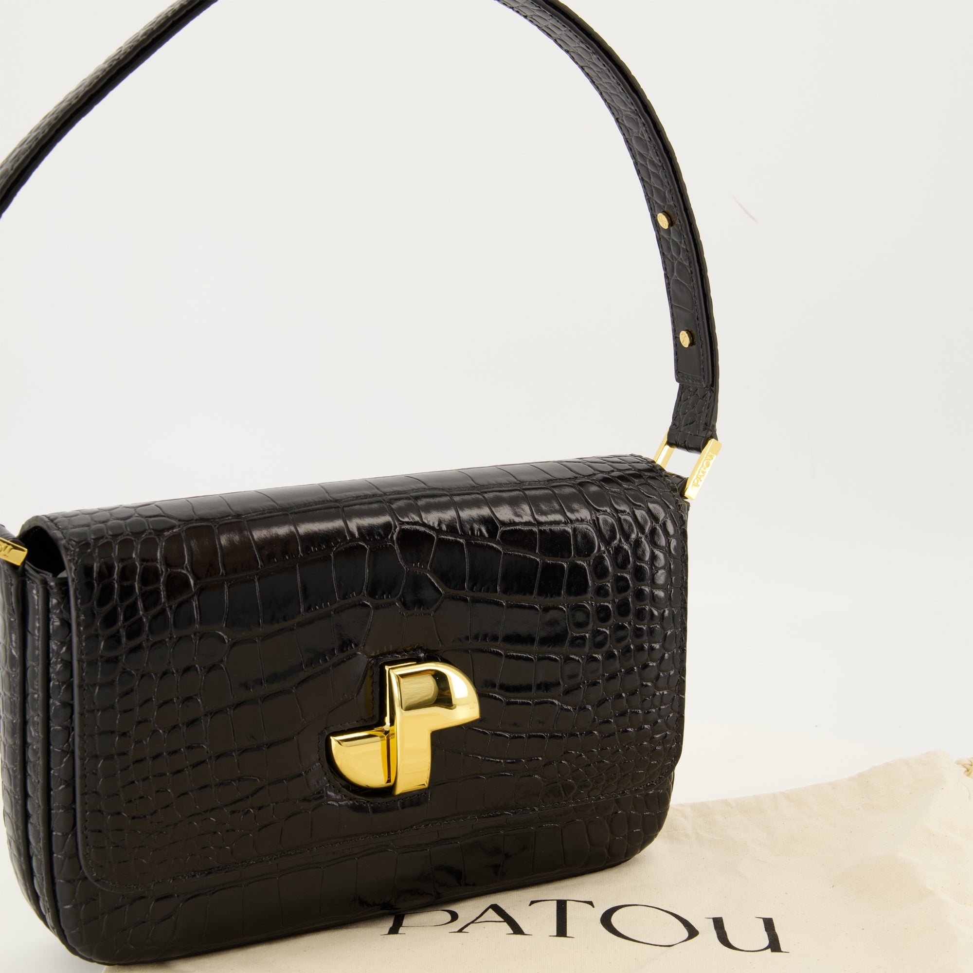 Patou クロコダイルエフェクトロックバッグ - 女性 – myCompañero