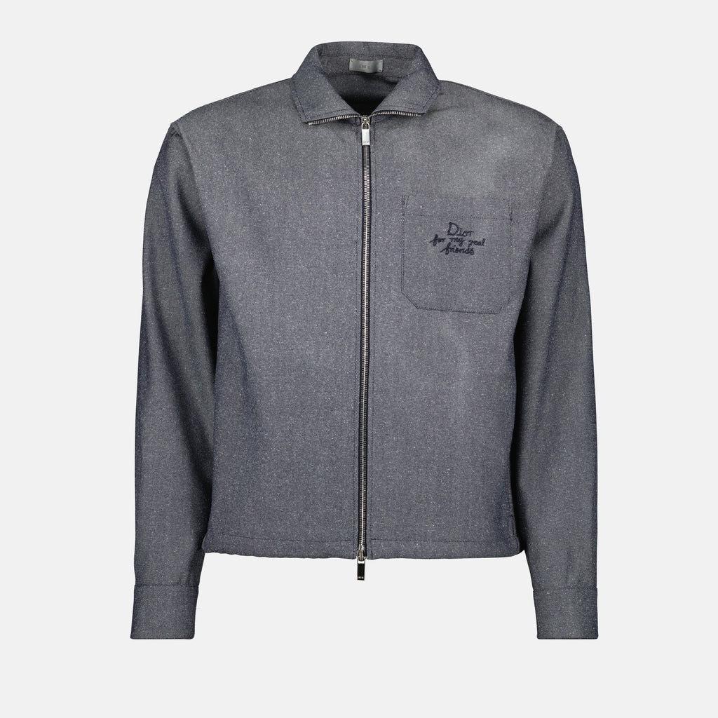 T-shirts Veste Dior and Hylton Nel Dior Gris Homme
