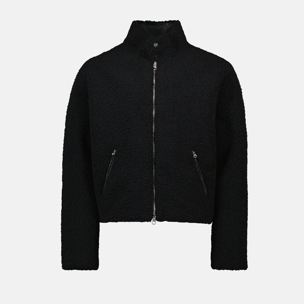 Jacken Fleece Bomber Courrèges Schwarz Herren