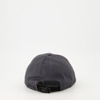 Hats, caps and beanies Logo Cap Moncler Gray Homme