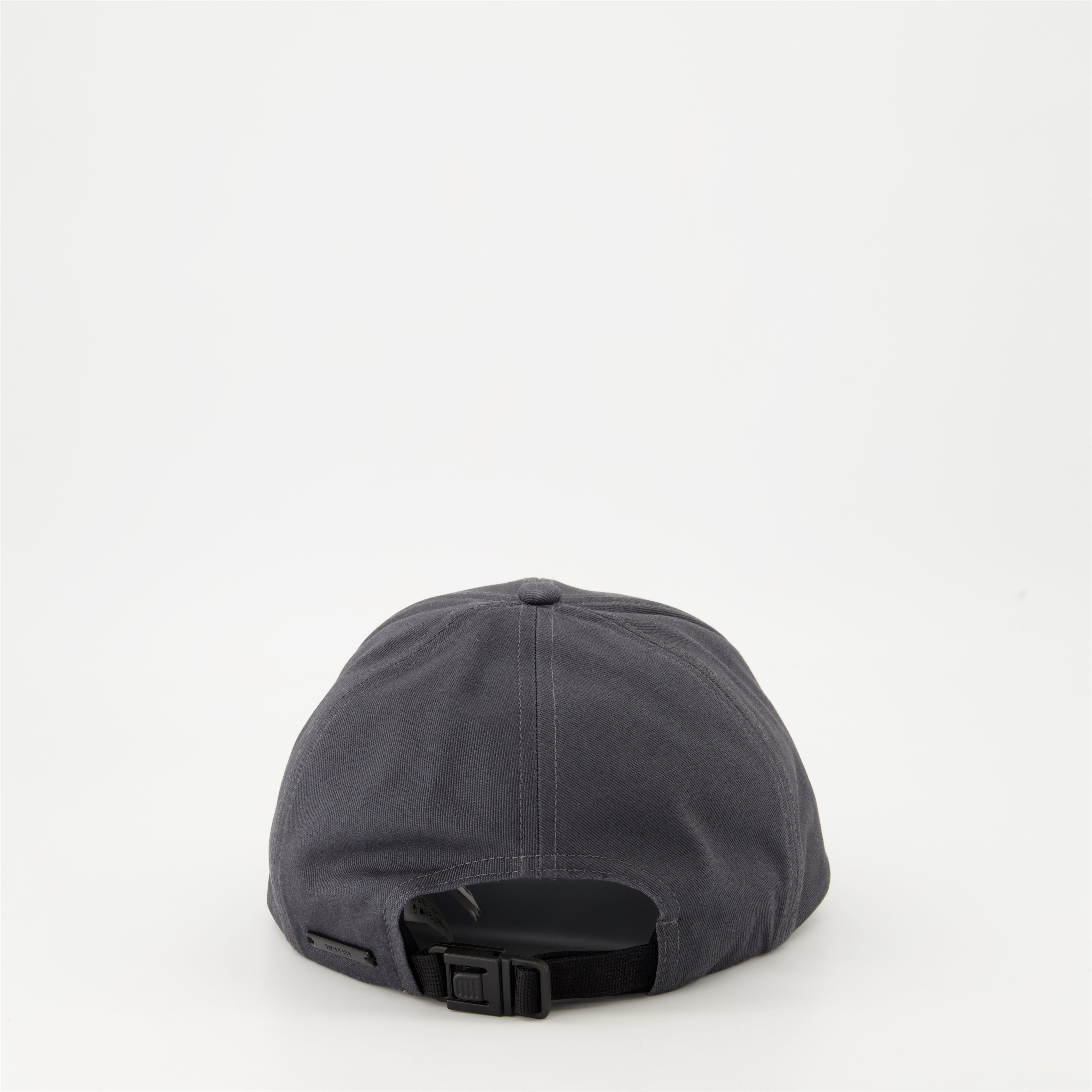Hats, caps and beanies Logo Cap Moncler Gray Homme