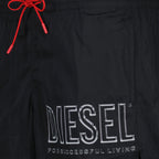 Image de l'article Maillot de bain logo noir de la marque Diesel pour Homme - Saison Printemps-Été 2026 - Vue détaillée_1