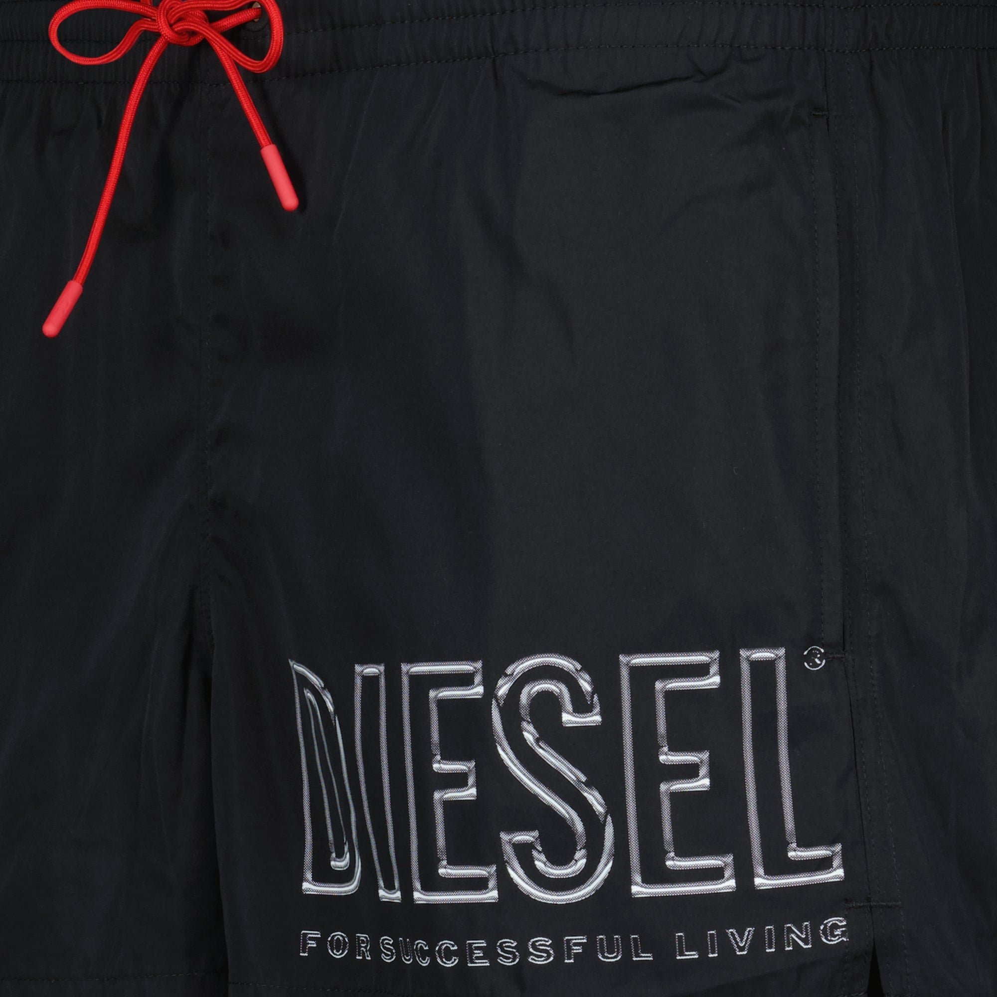 Bild des Artikels Schwarze Logo-Badebekleidung der Marke Diesel für Herren - Frühling-Sommer 2026 - Detaillierte Ansicht_1