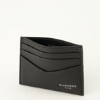 Image of the Givenchy leather cardholder for Men - Autumn-Winter 2025 - Detailed View_2