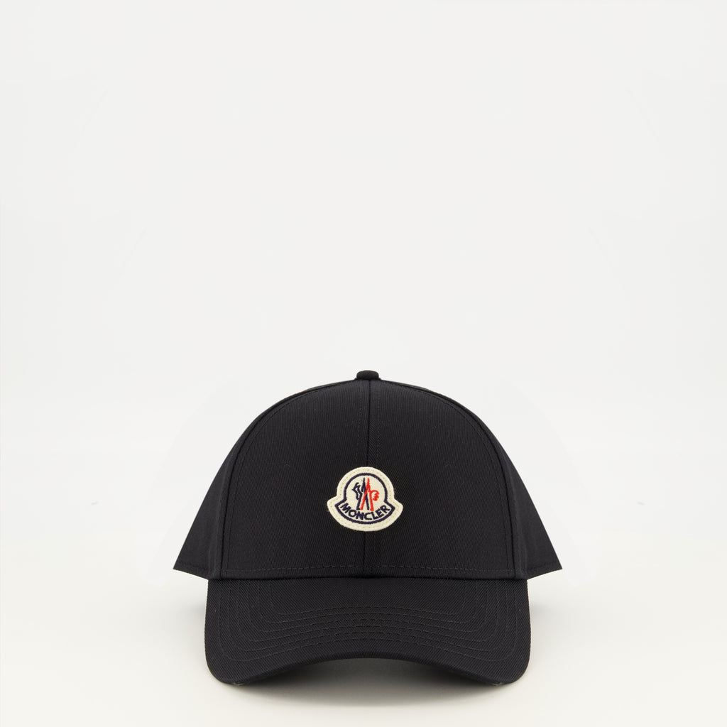 Chapeaux, casquettes et bonnets Gorra de Algodón Negra Moncler Noir Homme