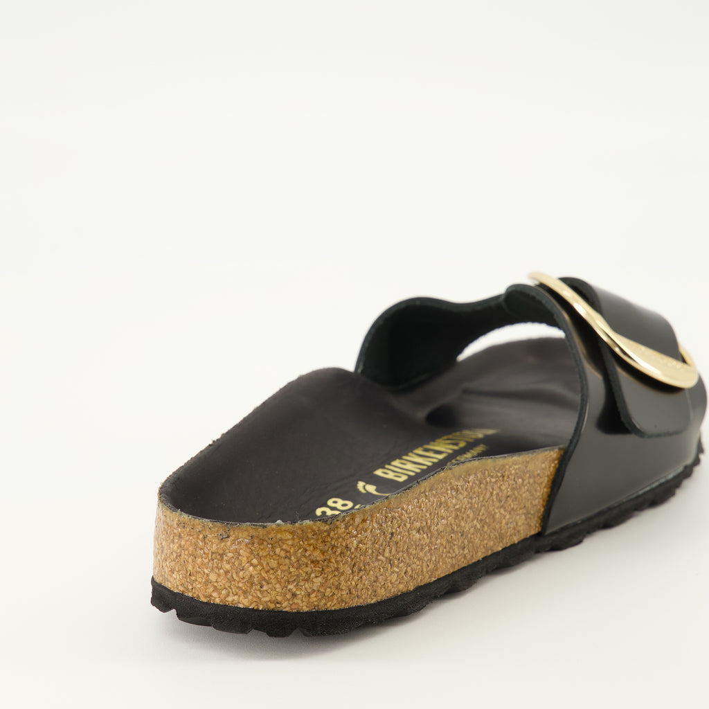 Image de l'article Sandales Madrid Big Buckle de la marque Birkenstock pour Femme - Saison Automne-Hiver 2025 - Vue arrière