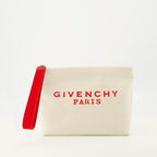 Imagem da Clutch em Tela da marca Givenchy para Mulher - Temporada Outono-Inverno 2025 - Vista Frontal