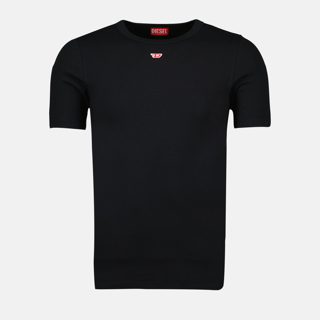 T-shirts D-Ribber-N T-shirt Diesel Black Homme