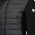 Immagine del cardigan bicolore del marchio Moncler per Donna - Stagione Autunno-Inverno 2025 - Vista Dettagliata_3