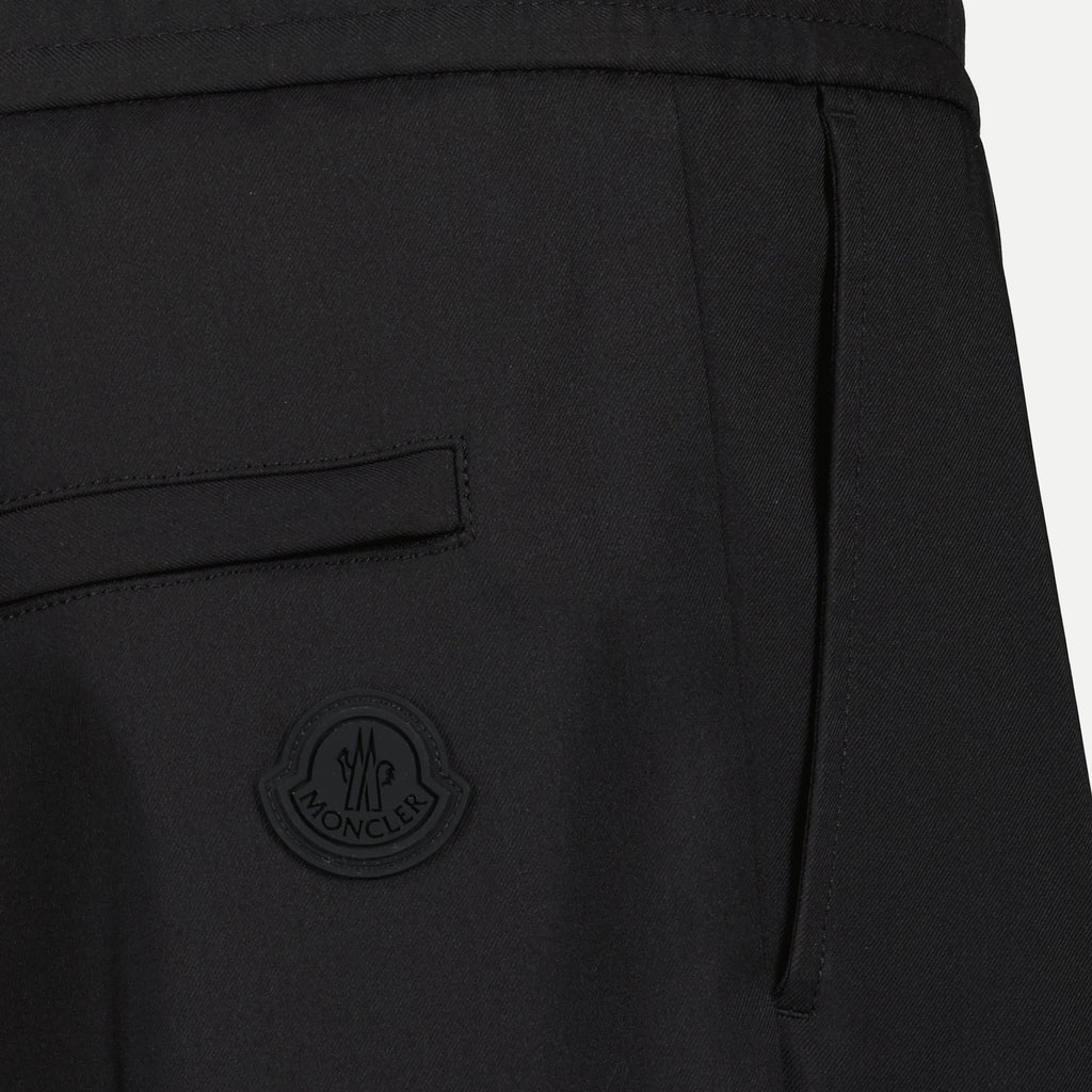 Hosen Gekleidete Jogginghosen Moncler Schwarz Homme