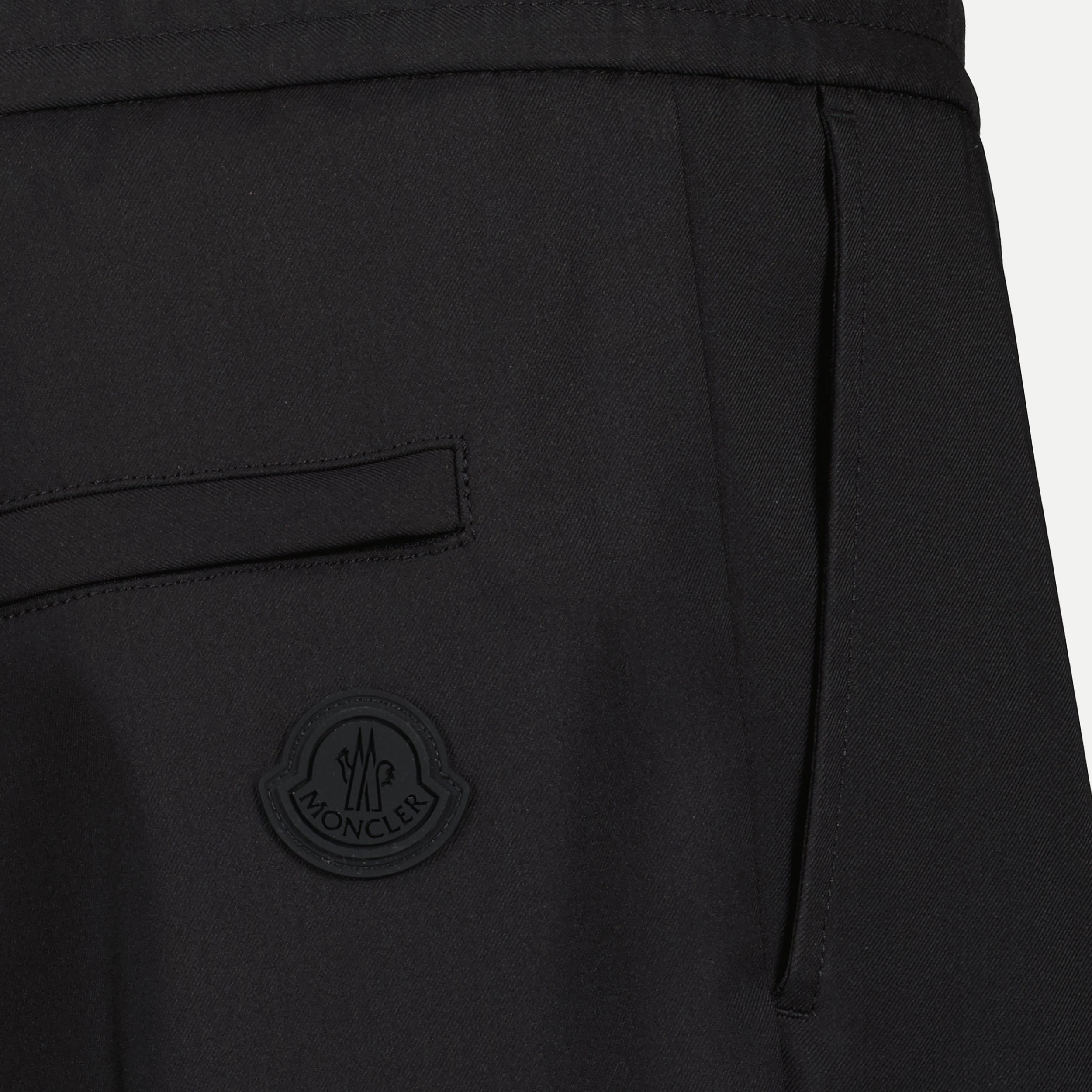 Hosen Gekleidete Jogginghosen Moncler Schwarz Homme