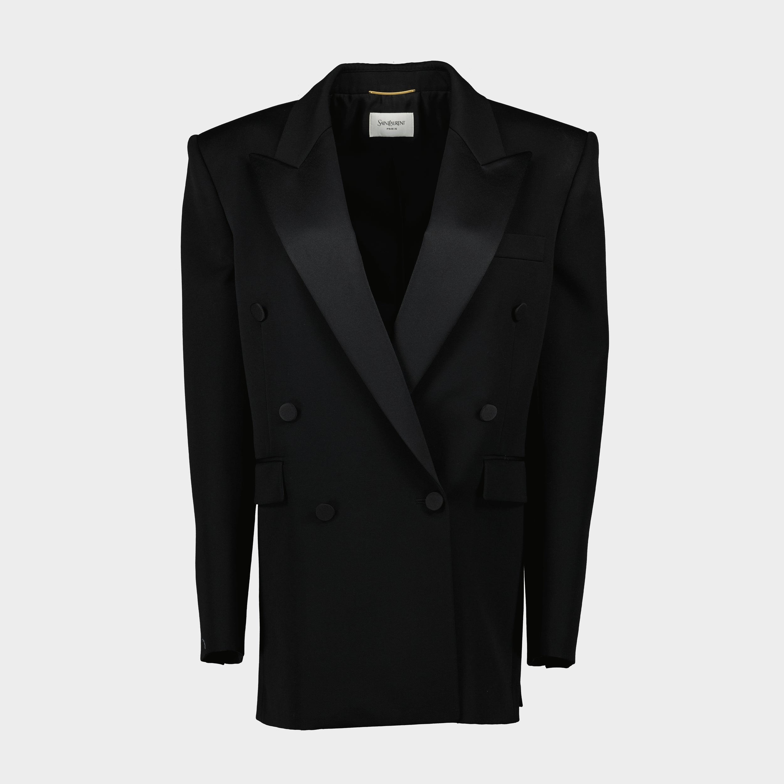 Giacche Giacca Blazer Saint Laurent Nero Femme