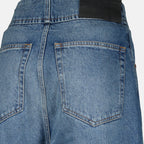 Pantalons Jeans Largos Mm6 Bleu Femme