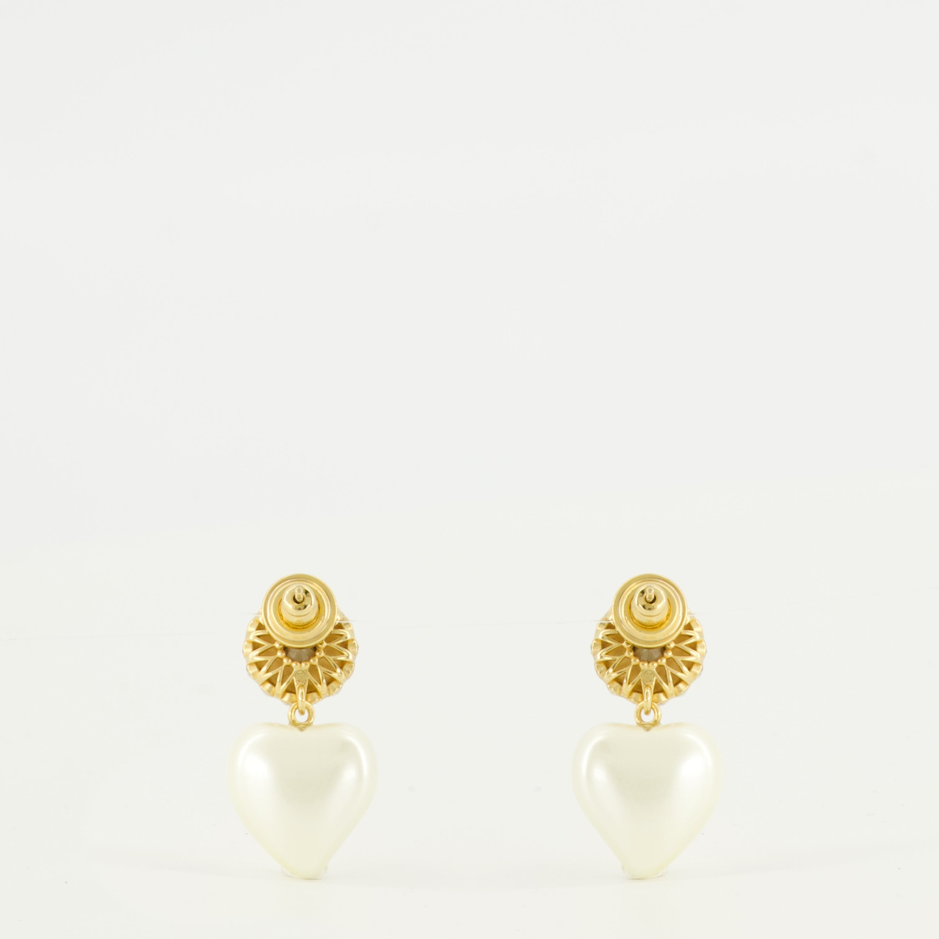 Bijoux Orecchini Vlogo Cuore Oro Valentino Garavani Doré Femme