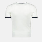 T-shirt T-shirt Firmata Courrèges Bianco Homme
