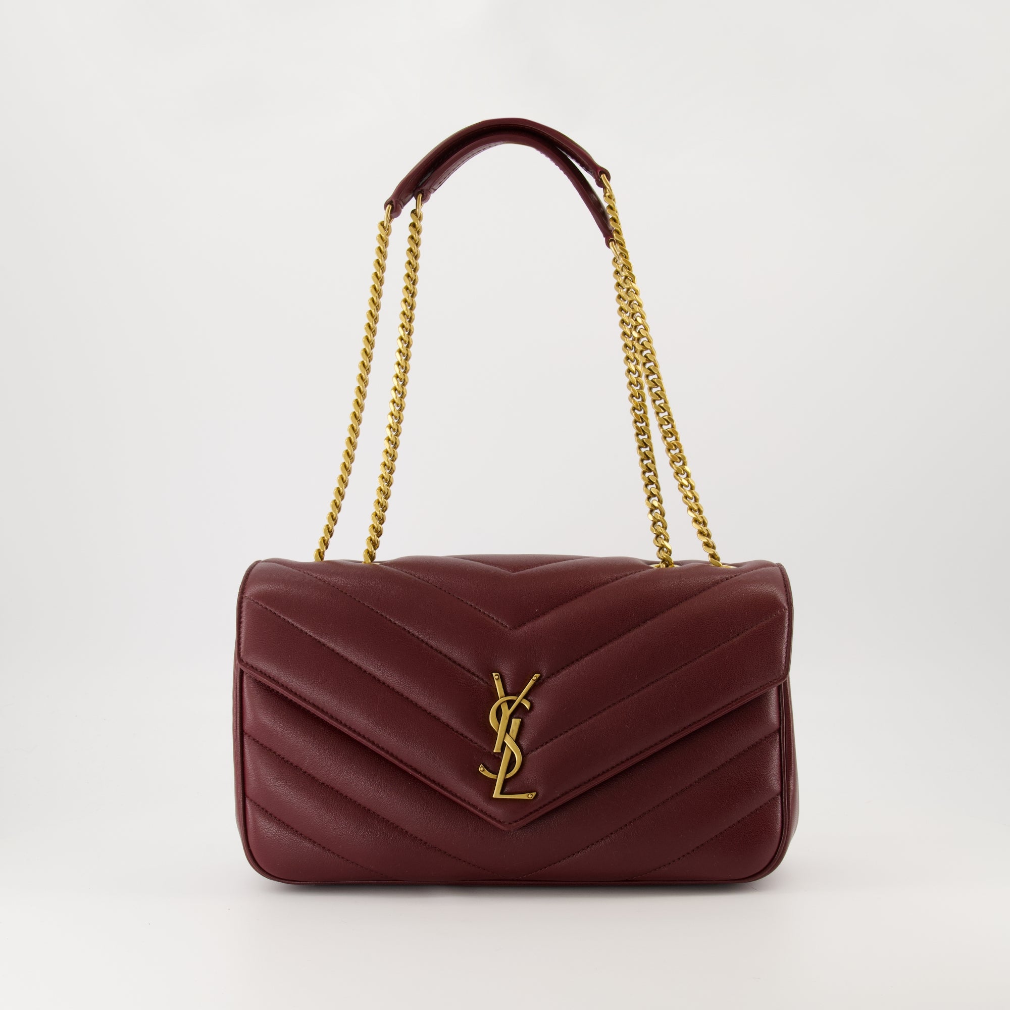 Image de l'article Sac Loulou medium de la marque Saint Laurent pour Femme - Saison Automne-Hiver 2025 - Vue de Face