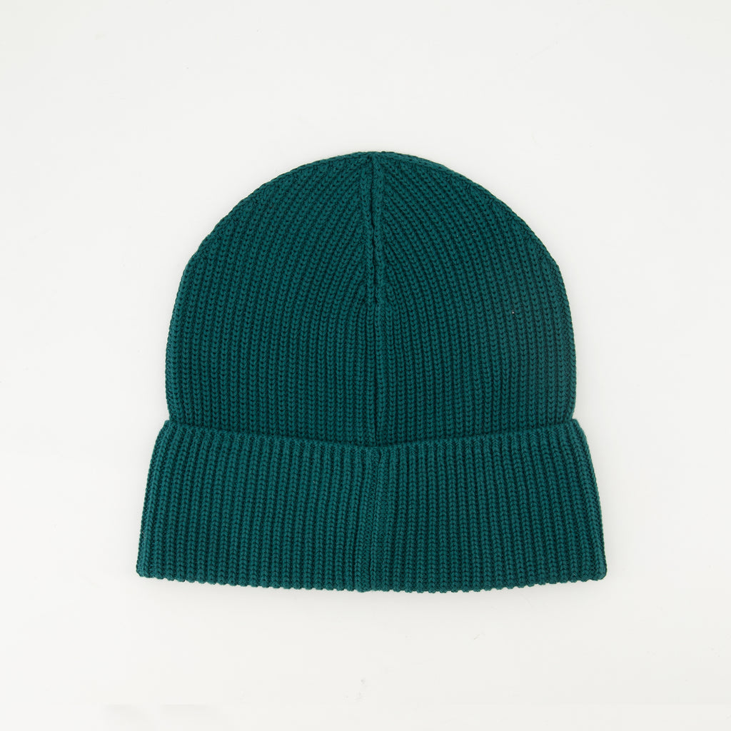 Chapeaux, casquettes et bonnets Bonnet en maille verte Moncler Vert Homme