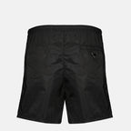 Image de l'article Maillot de bain en Re-Nylon bleu marine de la marque Prada pour Homme - Saison Printemps-Été 2026 - Vue de Dos