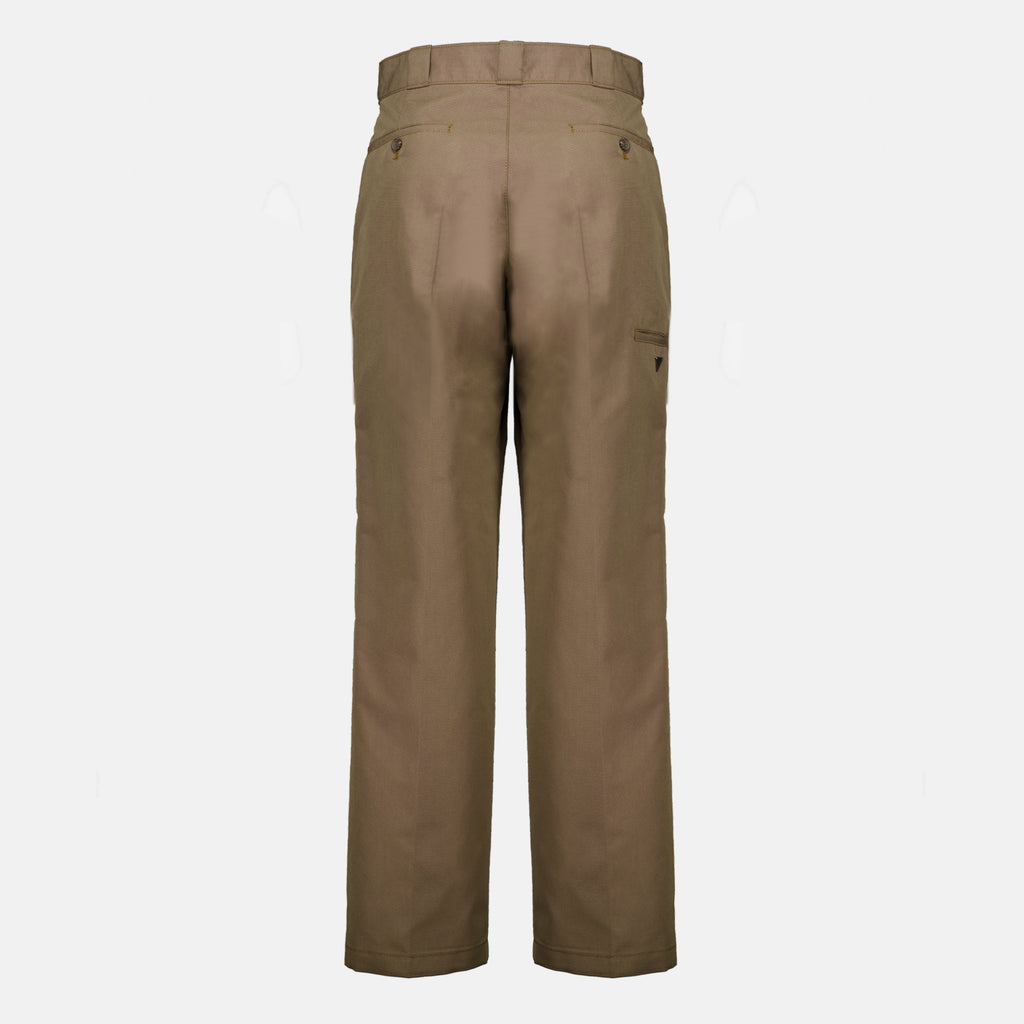 Pantalons Pantalon en toile marron Prada Marron Homme