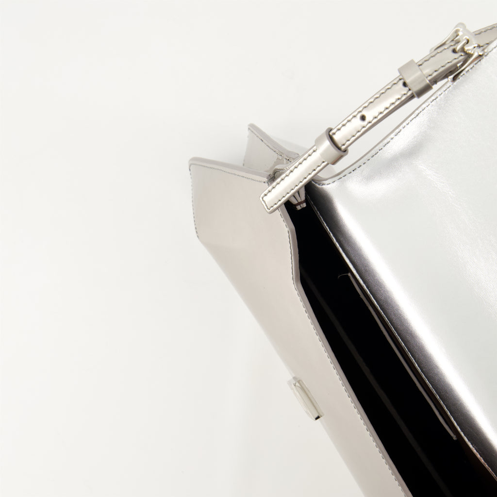 ハンドバッグ・ショルダーバッグ 4Gリキッドバッグ Givenchy 銀 Femme