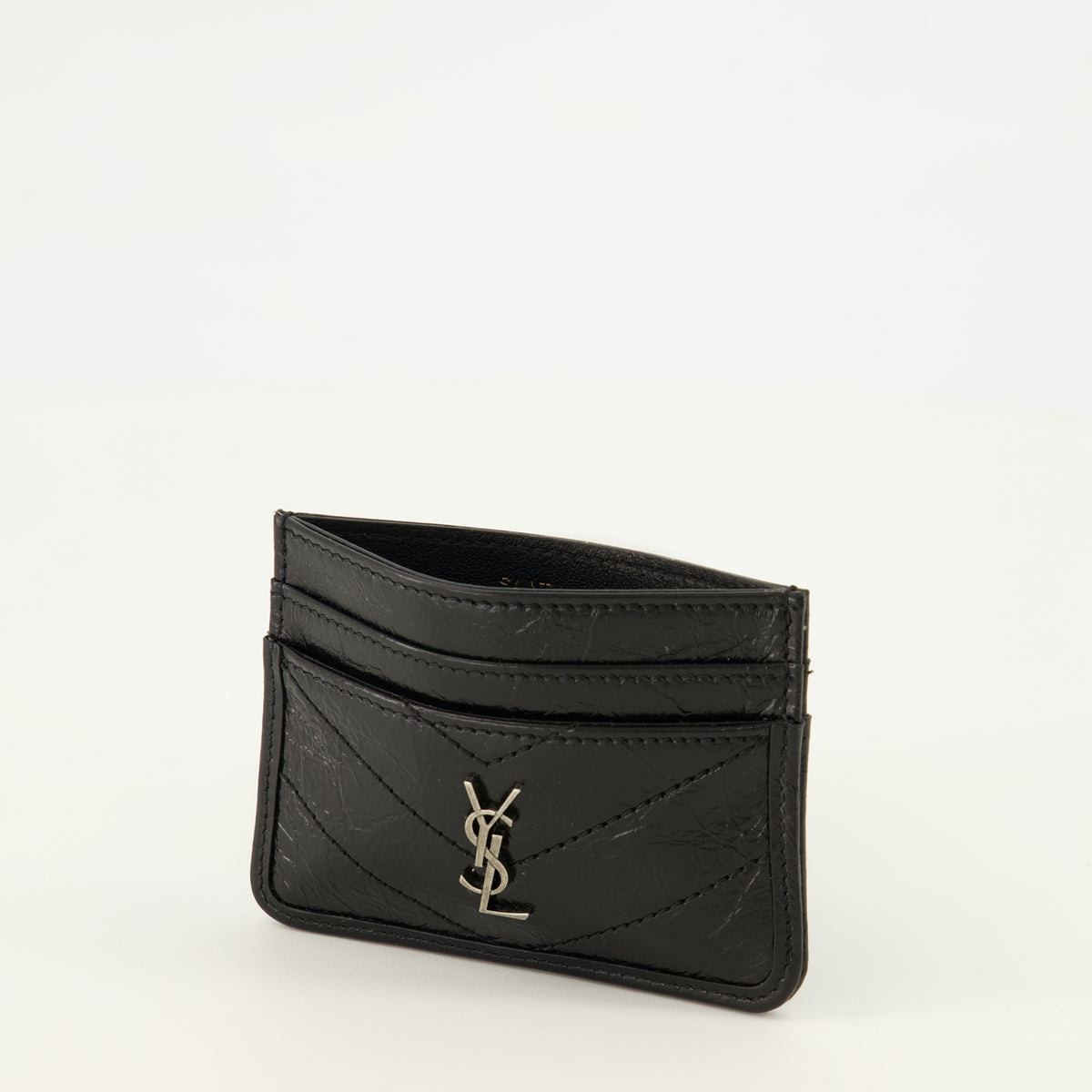 Petite maroquinerie Porte-cartes Niki noir Saint Laurent Noir Femme